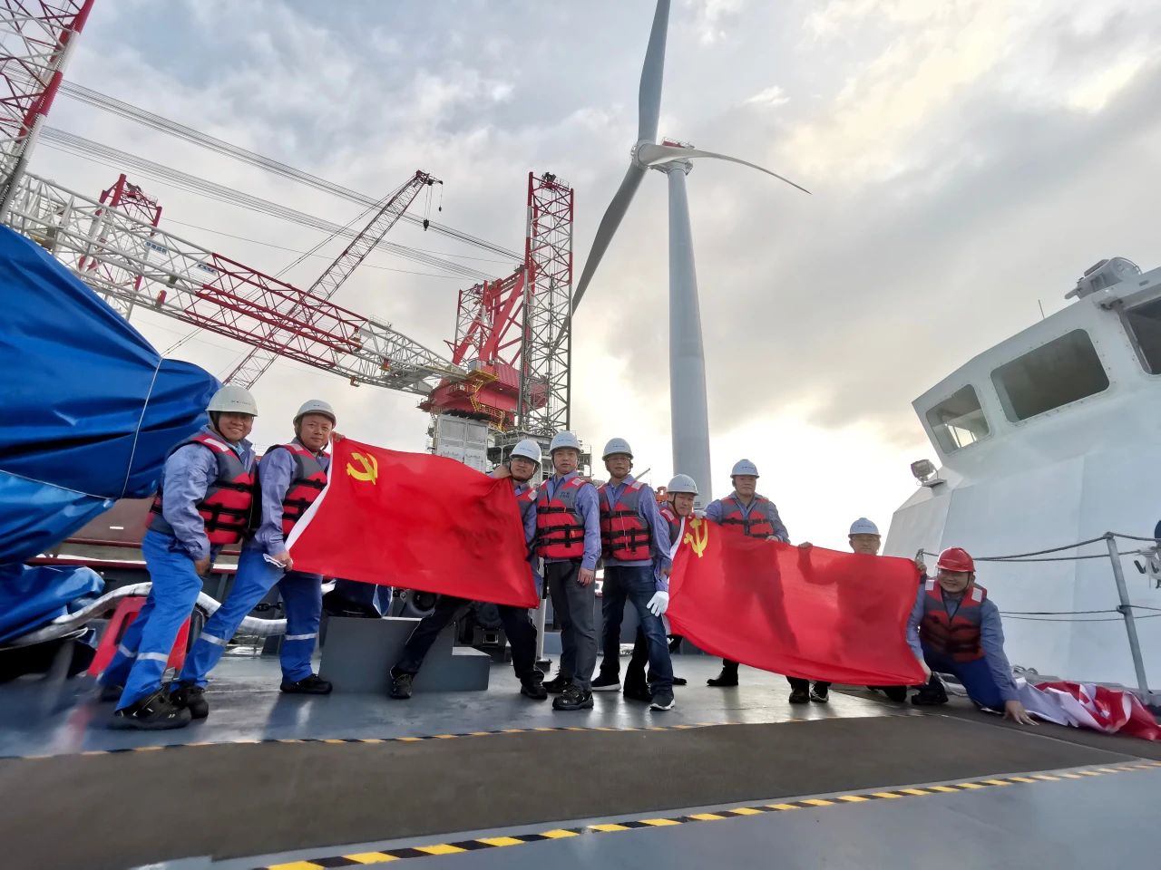 中广核阳江南鹏岛400MW海上风电项目主体工程完工-国资论坛